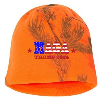 MAGA Trump 2024 Kati - Camo Knit Beanie