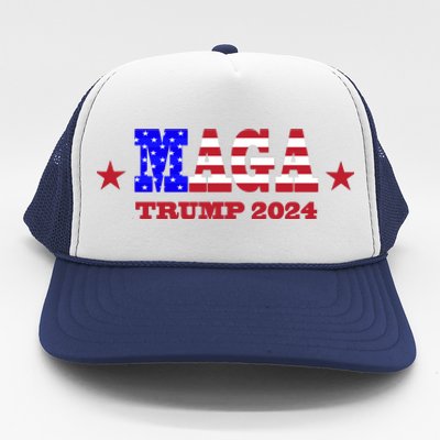 MAGA Trump 2024 Trucker Hat