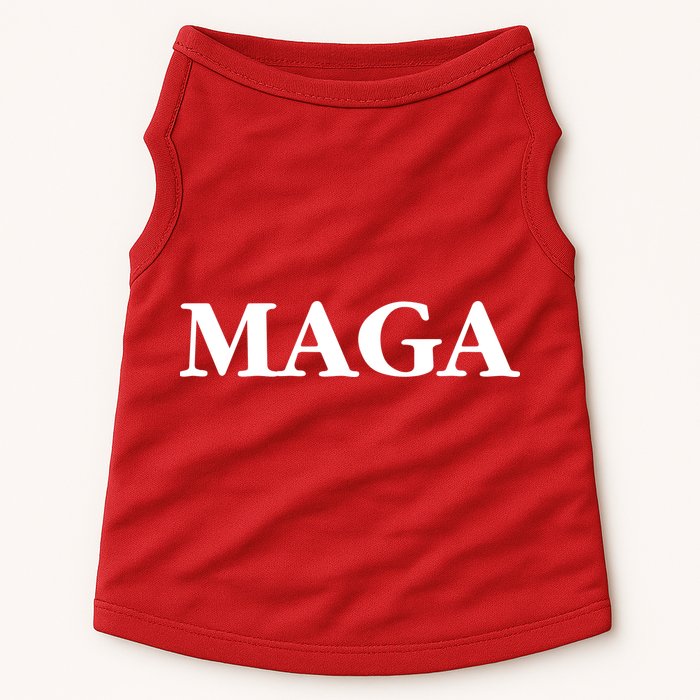 MAGA Trump 2024 Make America Great Again Doggie Tank