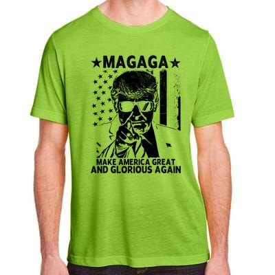 Magaga Trump 2024 Make America Great And Glorious Again Gift Adult ChromaSoft Performance T-Shirt