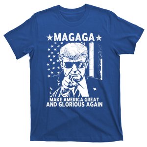 Magaga Trump 2024 Make America Great And Glorious Again Gift T-Shirt