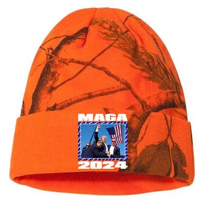 Maga Trump 2024 Kati Licensed 12" Camo Beanie