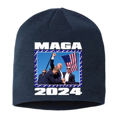 Maga Trump 2024 Sustainable Beanie