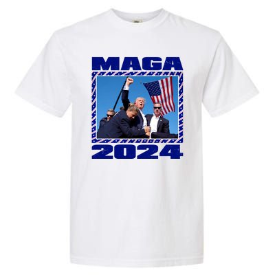 Maga Trump 2024 Garment-Dyed Heavyweight T-Shirt