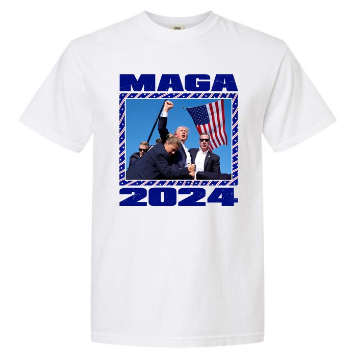 Maga Trump 2024 Garment-Dyed Heavyweight T-Shirt