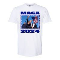 Maga Trump 2024 Softstyle CVC T-Shirt