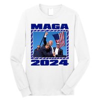 Maga Trump 2024 Long Sleeve Shirt