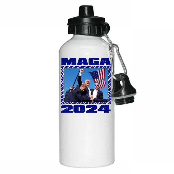 Maga Trump 2024 Aluminum Water Bottle