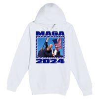 Maga Trump 2024 Premium Pullover Hoodie