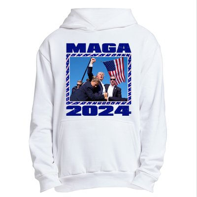 Maga Trump 2024 Urban Pullover Hoodie