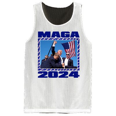 Maga Trump 2024 Mesh Reversible Basketball Jersey Tank