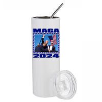 Maga Trump 2024 Stainless Steel Tumbler