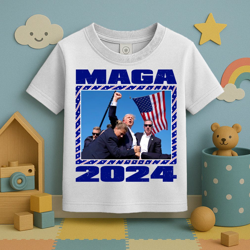 Maga Trump 2024 Toddler T-Shirt