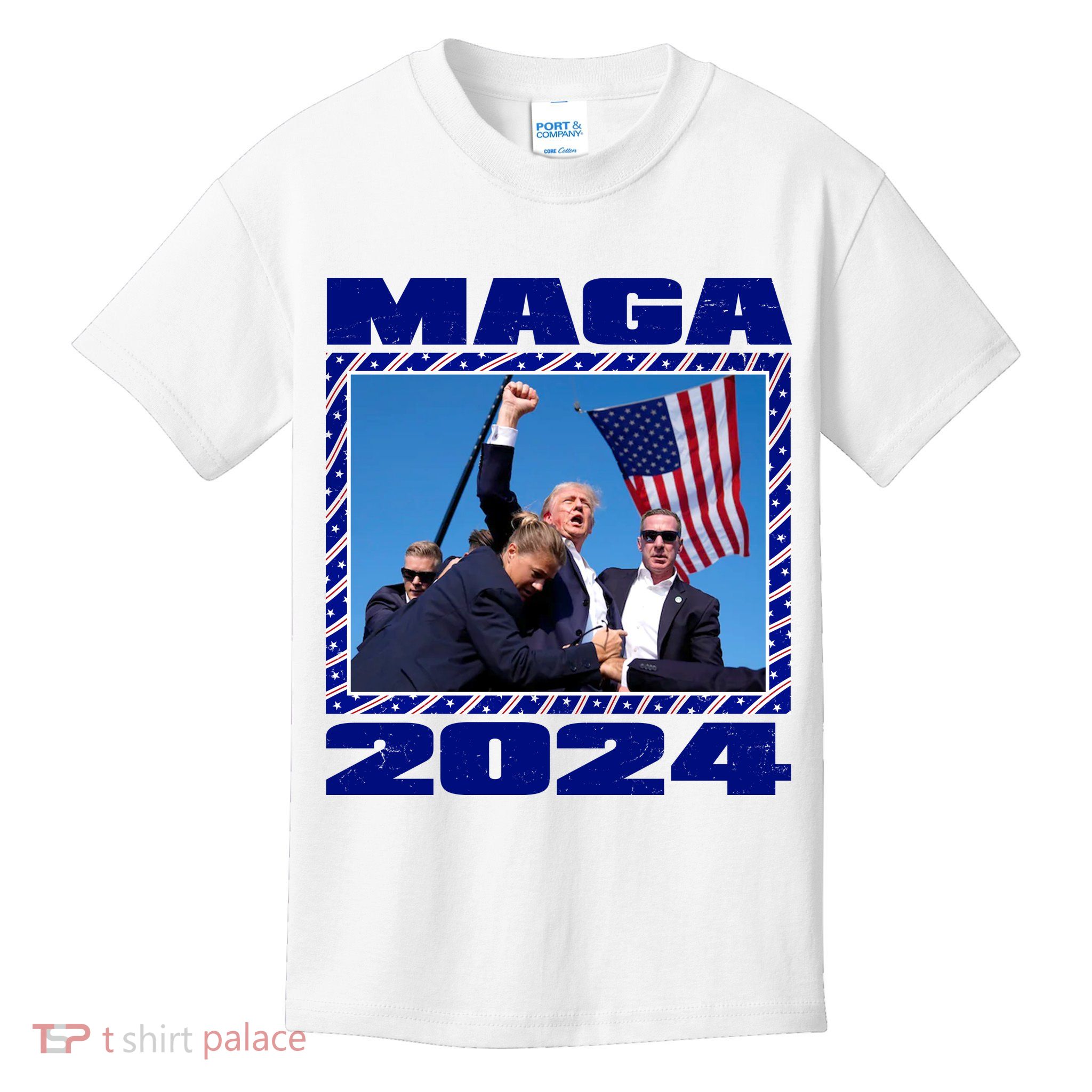 Maga Trump 2024 Kids T-Shirt