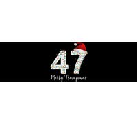 Merry Trumpmas 47 Family Matching Pj Funny Christmas Trump Bumper Sticker