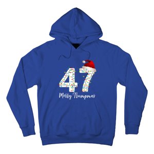 Merry Trumpmas 47 Family Matching Pj Funny Christmas Trump Gift Hoodie