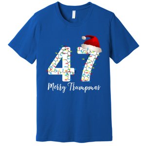 Merry Trumpmas 47 Family Matching Pj Funny Christmas Trump Gift Premium T-Shirt