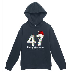 Merry Trumpmas 47 Family Matching Pj Funny Christmas Trump Gift Urban Pullover Hoodie