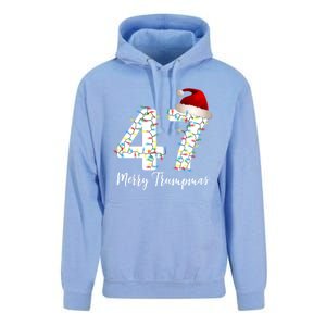 Merry Trumpmas 47 Family Matching Pj Funny Christmas Trump Gift Unisex Surf Hoodie