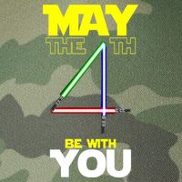 May The 4th Be With You Lightsaber Legacy Tie Dye Trucker Hat