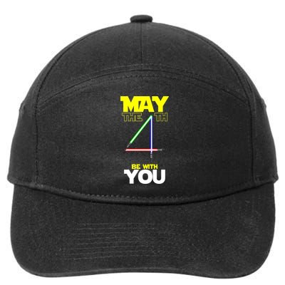 May The 4th Be With You Lightsaber 7-Panel Snapback Hat