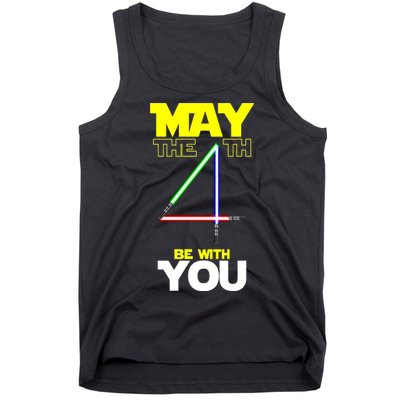 May The 4th Be With You Lightsaber Tank Top