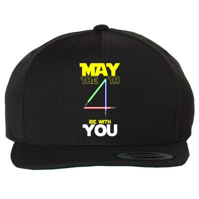 May The 4th Be With You Lightsaber Wool Snapback Cap
