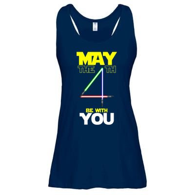 May The 4th Be With You Lightsaber Ladies Essential Flowy Tank