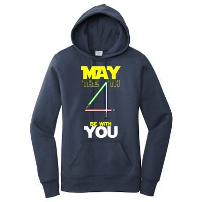 May The 4th Be With You Lightsaber Women's Pullover Hoodie