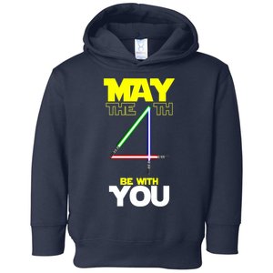 May The 4th Be With You Lightsaber Toddler Hoodie