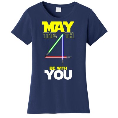 May The 4th Be With You Lightsaber Women's T-Shirt