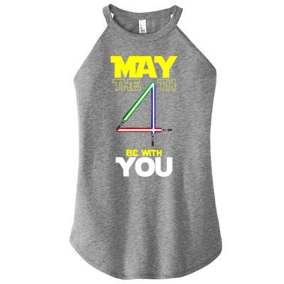 May The 4th Be With You Lightsaber Women's Perfect Tri Rocker Tank