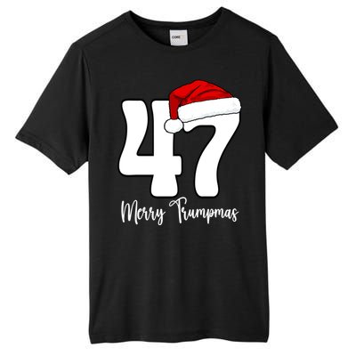 Merry Trumpmas 47 Family Matching Pj Funny Christmas Trump Gift Tall Fusion ChromaSoft Performance T-Shirt