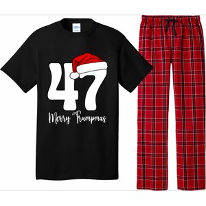 Merry Trumpmas 47 Family Matching Pj Funny Christmas Trump Gift Pajama Set