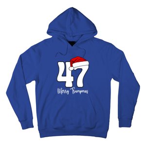 Merry Trumpmas 47 Family Matching Pj Funny Christmas Trump Gift Hoodie