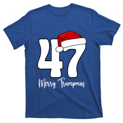 Merry Trumpmas 47 Family Matching Pj Funny Christmas Trump Gift T-Shirt