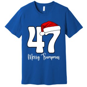 Merry Trumpmas 47 Family Matching Pj Funny Christmas Trump Gift Premium T-Shirt