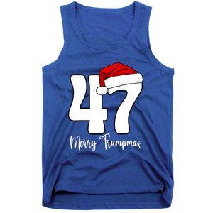 Merry Trumpmas 47 Family Matching Pj Funny Christmas Trump Gift Tank Top