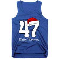 Merry Trumpmas 47 Family Matching Pj Funny Christmas Trump Gift Tank Top