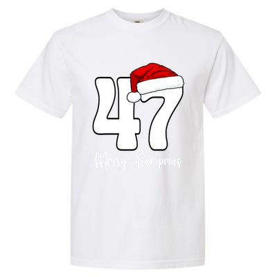 Merry Trumpmas 47 Family Matching Pj Funny Christmas Trump Gift Garment-Dyed Heavyweight T-Shirt