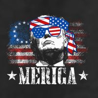 Merica Trump 4th Of July Us American Flag 11oz C Handle Ceramic Mug