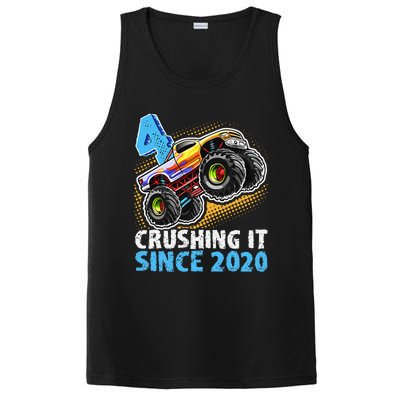 Monster Truck 4 Year Old Boy 4th Birthday Party Born 2020 PosiCharge Competitor Tank