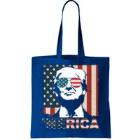 Merica Trump 4th Of July American Flag Republican Tote Bag