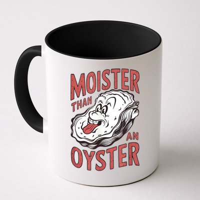Moister Than An Oyster Funny Shucking Shellfish Shucker Mug