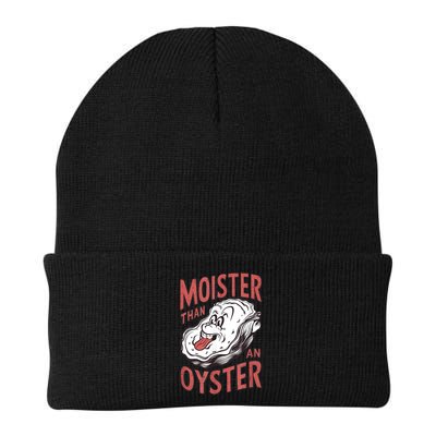 Moister Than An Oyster Funny Shucking Shellfish Shucker Beanie