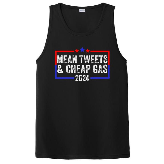 Mean Tweets And Cheap Gas Funny 2024 Pro Trump PosiCharge Competitor Tank