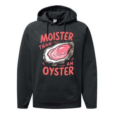 Moister Than An Oyster Performance Fleece Hoodie