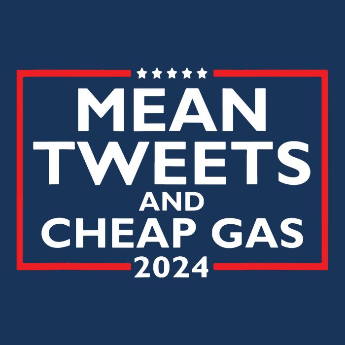 Mean Tweets And Cheap Gas Funny 2024 Protrump Election 16 in Basic Backpack