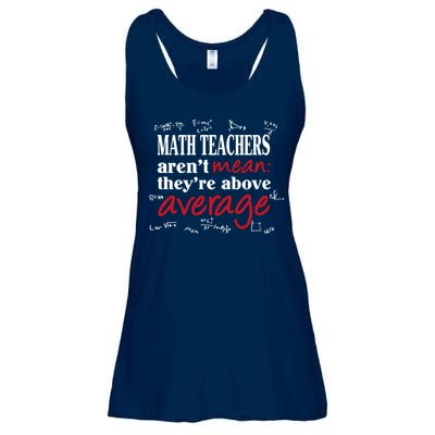 Math Teachers Aren’t Mean Above Average Ladies Essential Flowy Tank