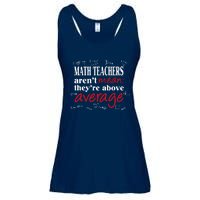 Math Teachers Aren’t Mean Above Average Ladies Essential Flowy Tank